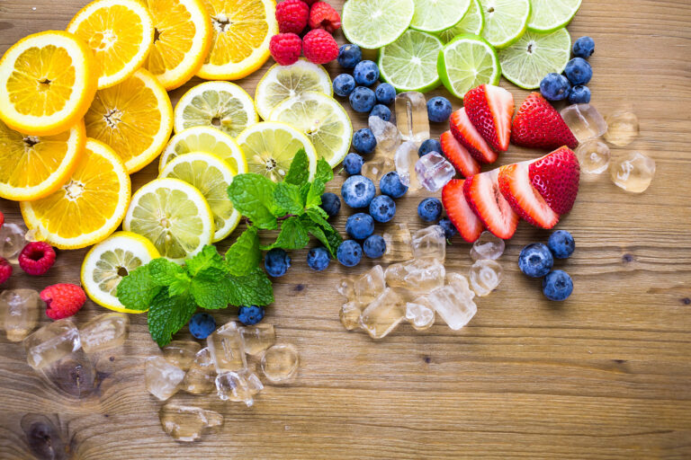 fruits with vitamins that help manage health with vitamin infusions