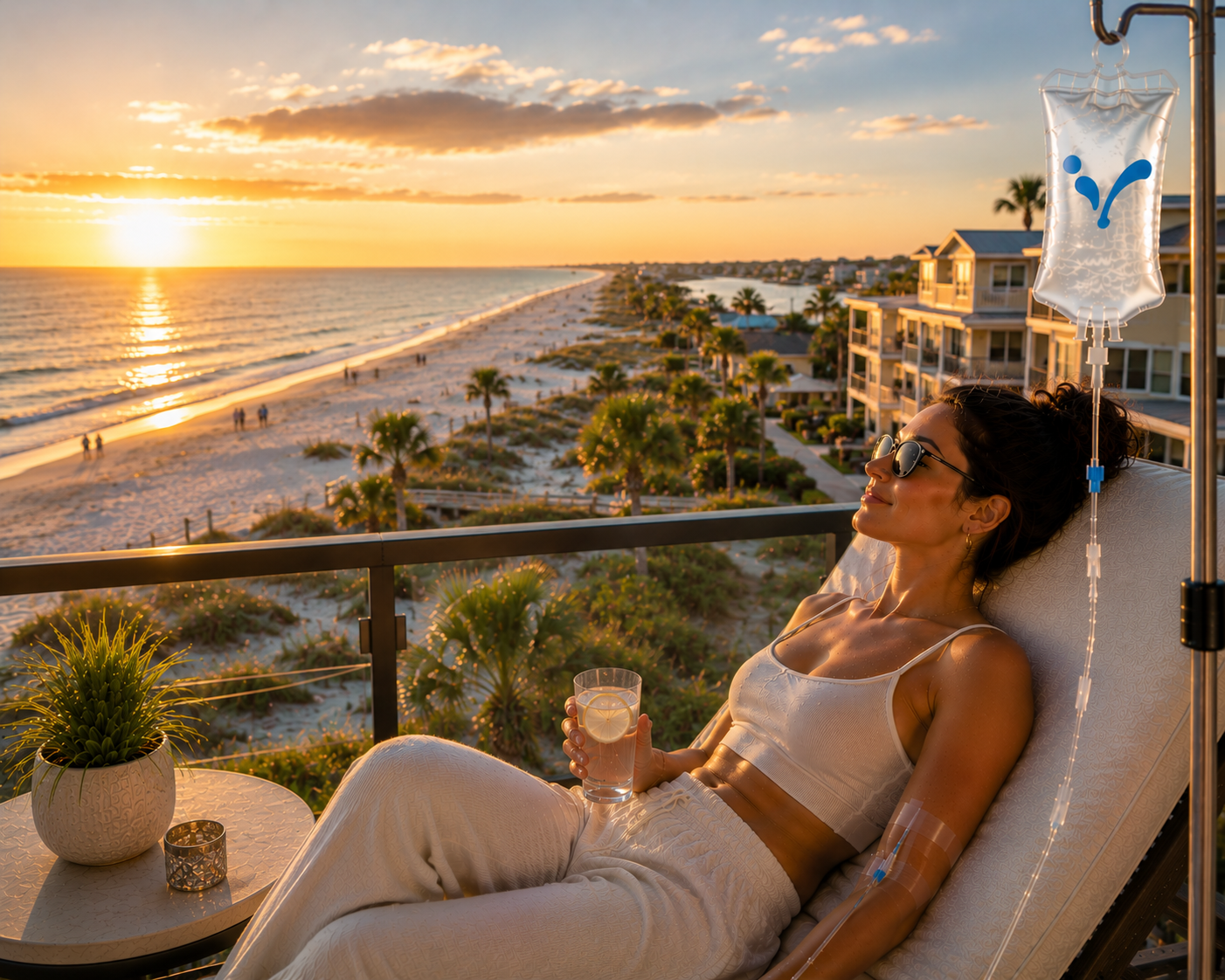 Mobile IV therapy in Indian Shores, FL by IV Me Now